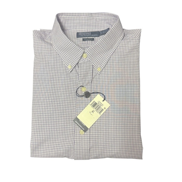 POLO Ralph Lauren Men's Classic-Fit Check Poplin Sport Shirt, NWT - Picture 2 of 7